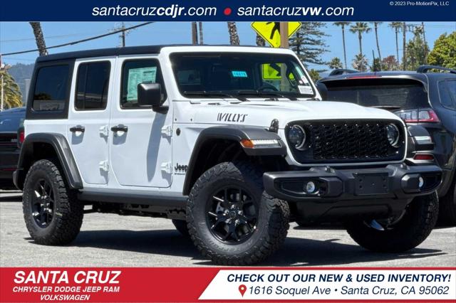 2026 Jeep Wrangler 4-Door Willys 4x4 for sale in Santa Cruz, CA