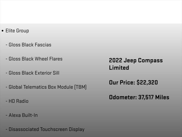 2022 Jeep Compass Limited 4x4
