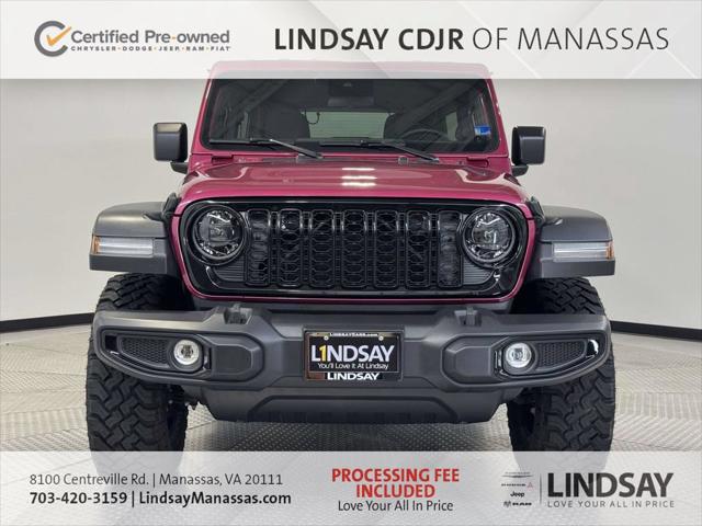 2024 Jeep Wrangler 4-Door Willys 4x4
