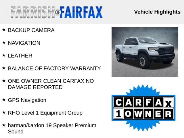 2025 RAM 1500 RHO Crew Cab 4x4 57 Box 2025 RAM 1500 RHO Crew Cab 4x4 57 Box