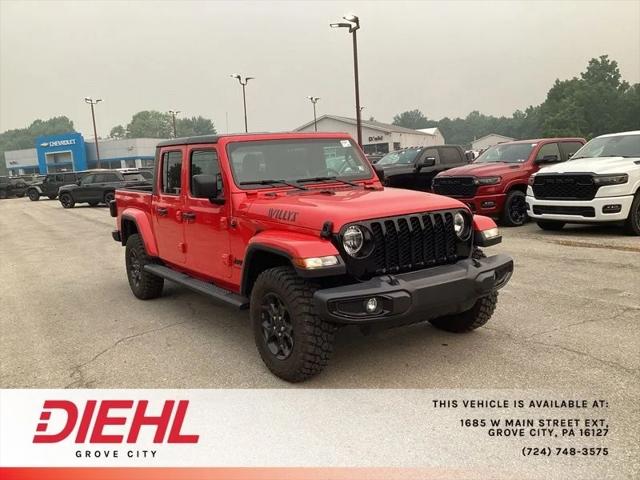 2023 Jeep Gladiator Willys 4x4 2023 Jeep Gladiator Willys 4x4