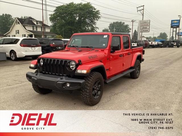 2023 Jeep Gladiator Willys 4x4 2023 Jeep Gladiator Willys 4x4