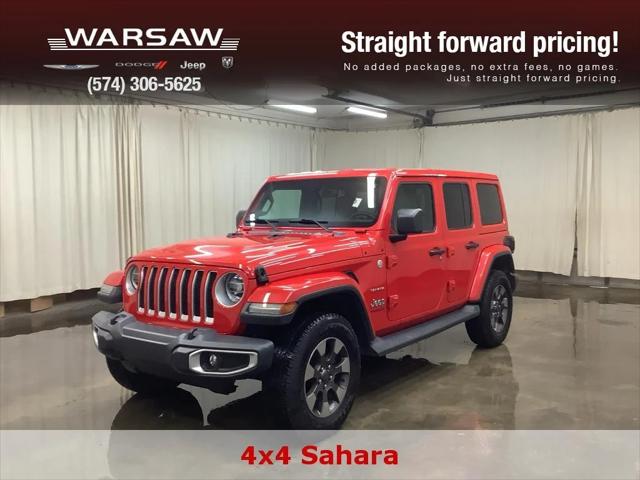 2018 Jeep Wrangler Unlimited Sahara 4x4 for sale in Warsaw, IN