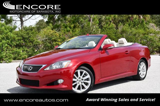 2015 Lexus IS 350C RWD 2 Door Convertible for sale in Sarasota, FL