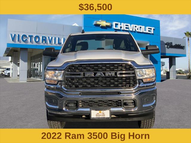 2022 Ram 3500 Big Horn Crew Cab 4x4 8 Box