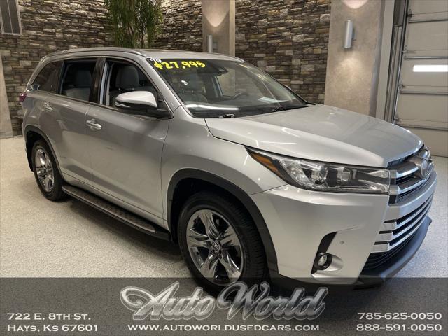 2019 Toyota Highlander Limited Platinum for sale in Hays, KS