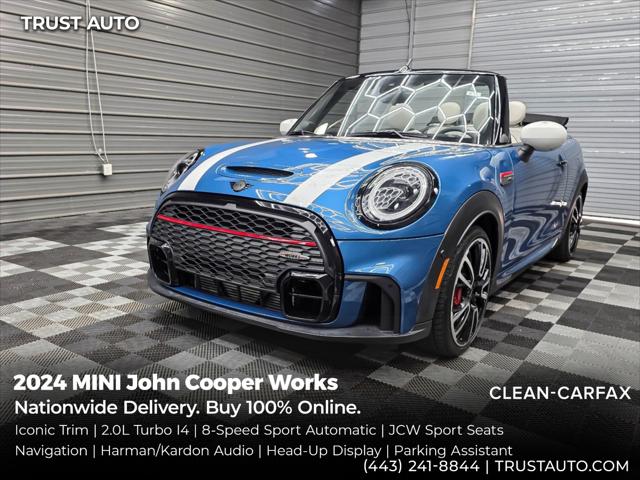2024 MINI John Cooper Works Soft-Top Convertible w/Iconic Trim for sale in Sykesville, MD