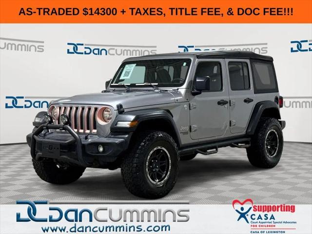 2018 Jeep Wrangler Unlimited Sport S 4x4 for sale in Georgetown, KY