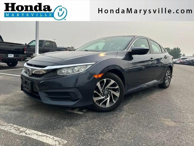 2017 Honda Civic EX for sale in Marysville, OH