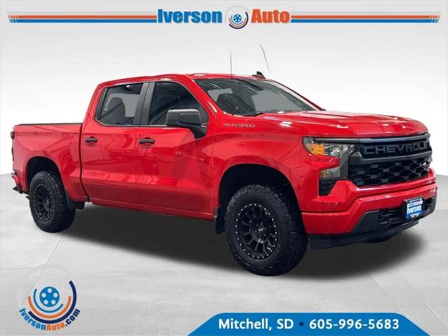 2022 Chevrolet Silverado 1500 4WD Crew Cab Short Bed Custom for sale in Mitchell, SD
