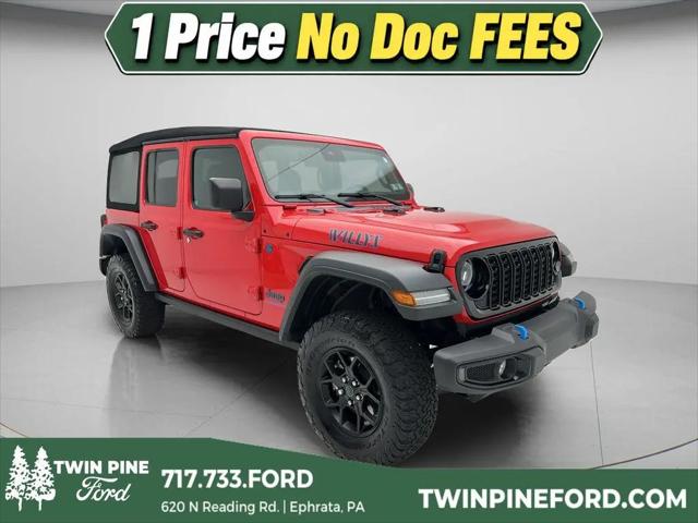 2024 Jeep Wrangler 4xe Willys 4xe for sale in Ephrata, PA