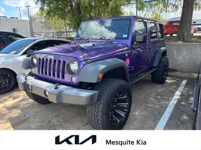 2018 Jeep Wrangler JK Unlimited Sport S 4x4 for sale in Mesquite, TX