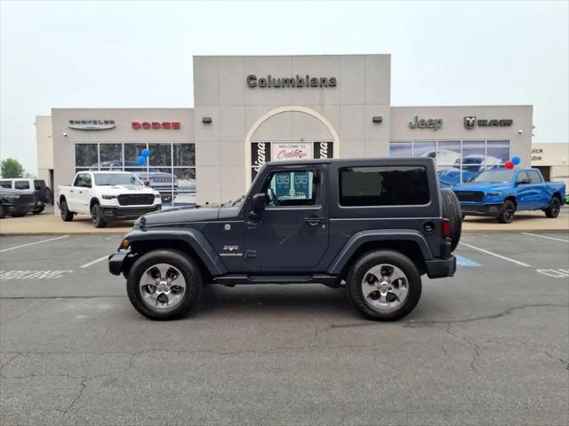 2017 Jeep Wrangler Sahara for sale in Columbiana, OH