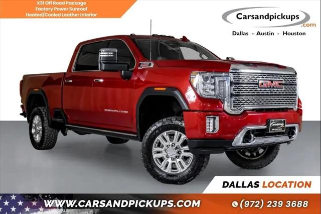 2021 GMC Sierra 2500HD 4WD Crew Cab Standard Bed Denali for sale in Katy, TX