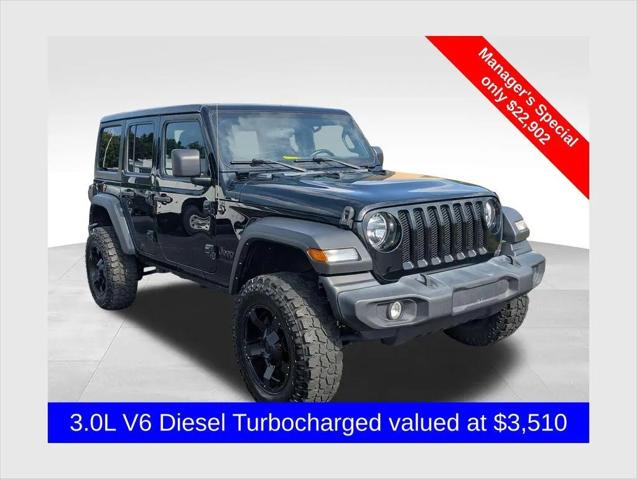 2022 Jeep Wrangler Unlimited Sport S 4x4 for sale in Chillicothe, OH