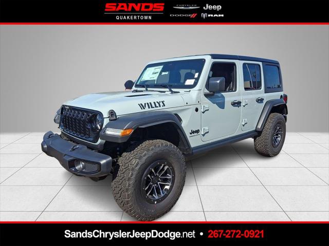 2026 Jeep Wrangler WRANGLER 4-DOOR WILLYS 2026 Jeep Wrangler WRANGLER 4-DOOR WILLYS