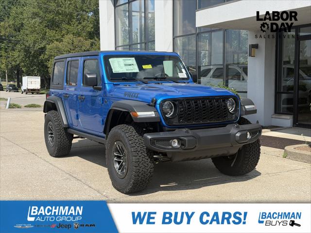 2026 Jeep Wrangler WRANGLER 4-DOOR WILLYS 2026 Jeep Wrangler WRANGLER 4-DOOR WILLYS