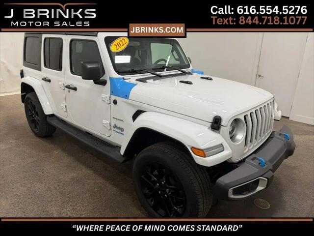 2022 Jeep Wrangler 4xe Unlimited Sahara 4x4 for sale in Kentwood, MI
