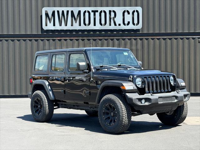 2019 Jeep Wrangler Unlimited Sport 4x4 for sale in Logan, UT