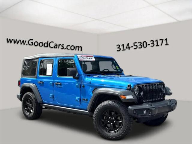 2022 Jeep Wrangler Unlimited Willys 4x4 for sale in St. Louis, MO