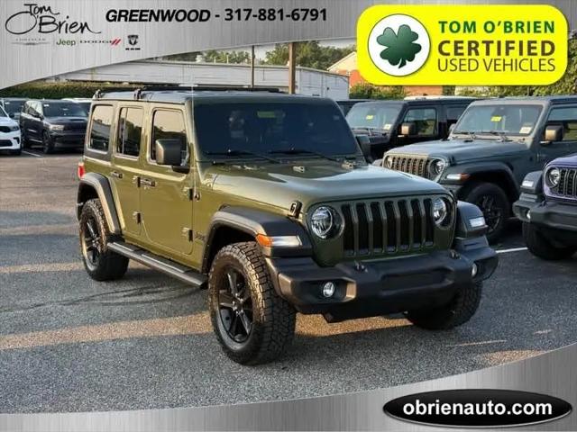 2022 Jeep Wrangler Unlimited Sport Altitude 4x4 for sale in Greenwood, IN