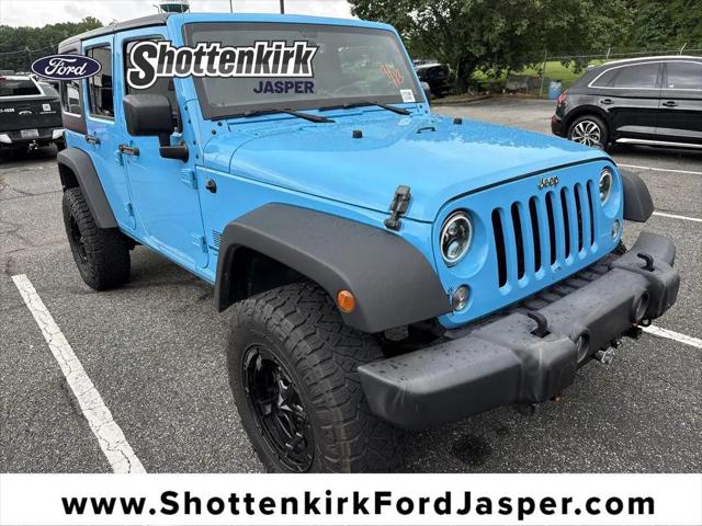 2018 Jeep Wrangler JK Unlimited Sport S 4x4 for sale in Jasper, GA
