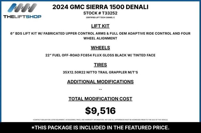 2024 GMC Sierra 1500 4WD Crew Cab Short Box Denali for sale in Mesa, AZ