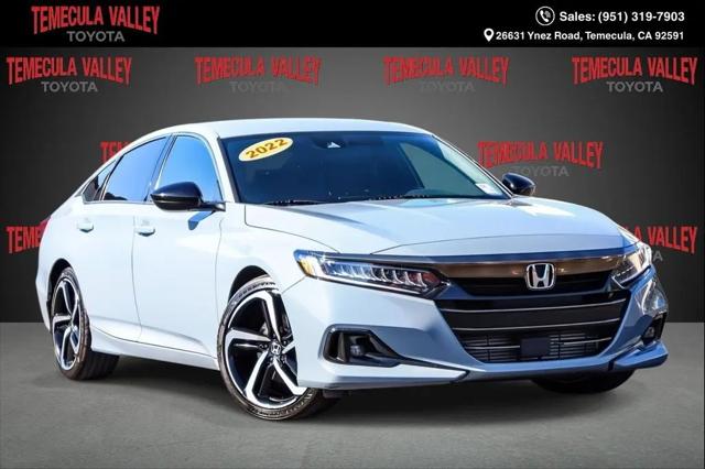 2022 Honda Accord Sport for sale in Temecula, CA
