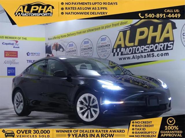 2022 Tesla Model 3 Long Range Dual Motor All-Wheel Drive for sale in Fredericksburg, VA