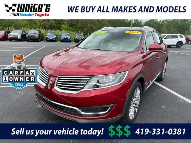 2018 Lincoln MKX Reserve for sale in Lima, OH