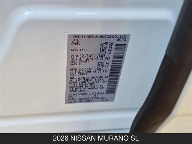 2026 Nissan Murano SL