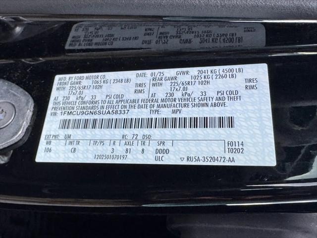 2025 Ford Escape Active