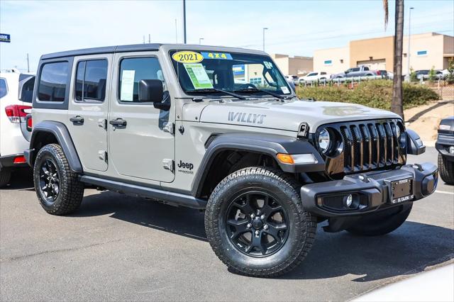 2021 Jeep Wrangler Willys Sport 4x4 for sale in El Cajon, CA
