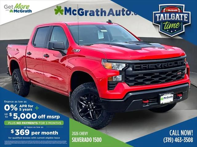 2026 Chevrolet Silverado 1500 4WD Crew Cab Short Bed Custom Trail Boss for sale in Dubuque, IA
