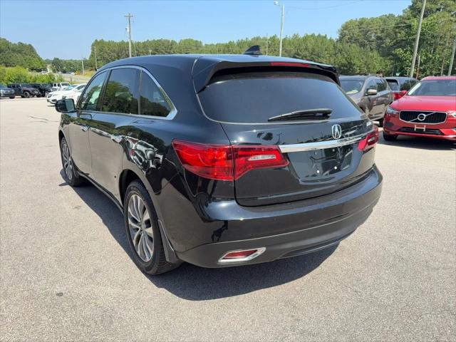 2016 Acura MDX Technology  AcuraWatch Plus Packages