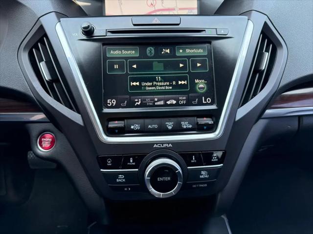 2016 Acura MDX Technology  AcuraWatch Plus Packages