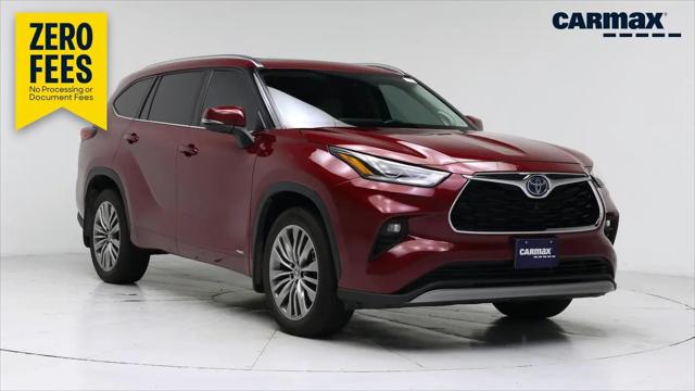 2022 Toyota Highlander Hybrid Platinum for sale in Fort Worth, TX