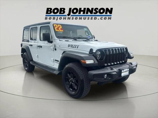 2022 Jeep Wrangler Unlimited Willys 4x4 for sale in Pulaski, NY