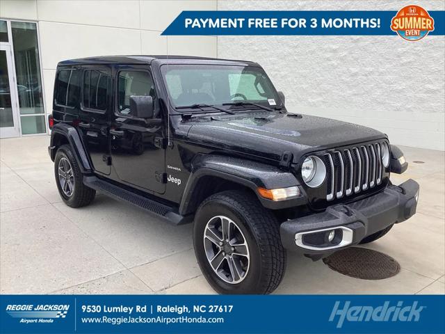 2023 Jeep Wrangler 4-Door Sahara 4x4 for sale in Morrisville, NC