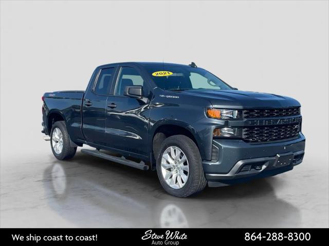 2021 Chevrolet Silverado 1500 4WD Double Cab Standard Bed Custom for sale in Greenville, SC