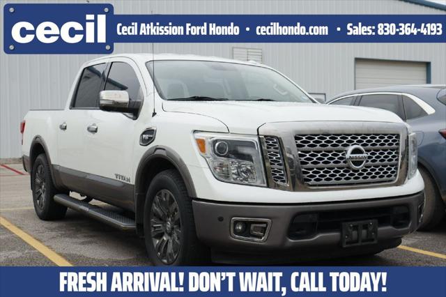 2017 Nissan Titan Platinum Reserve for sale in Uvalde, TX