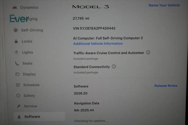 2023 Tesla Model 3 Rear-Wheel Drive