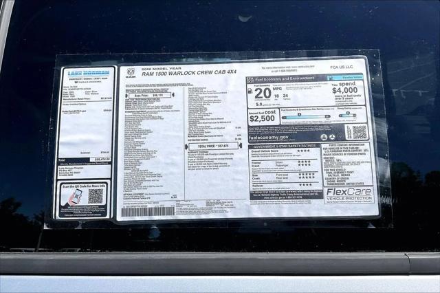 2026 Ram 1500 Warlock Crew Cab 4x4 5'7" Box
