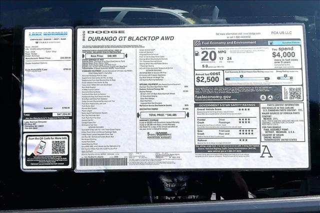2026 Dodge Durango GT AWD