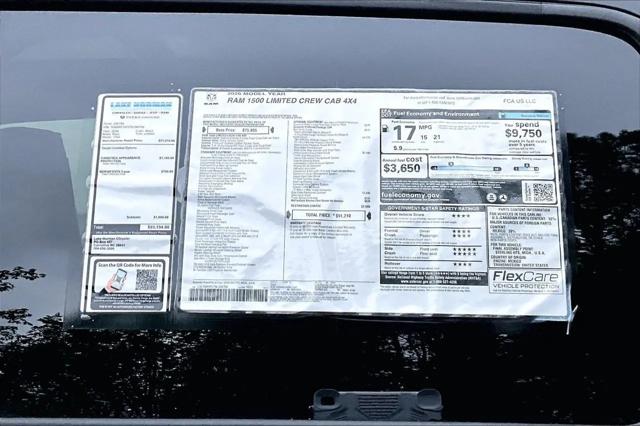 2026 Ram 1500 Limited Crew Cab 4x4 57 Box