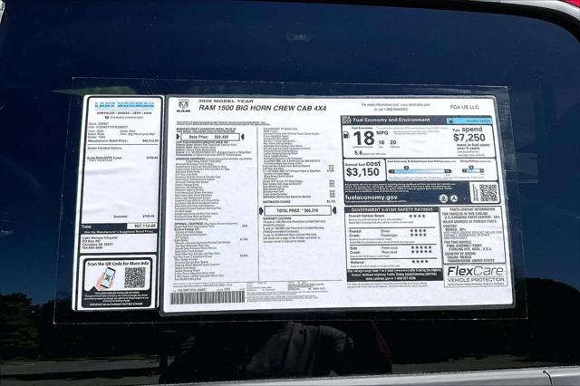2026 Ram 1500 Big Horn Crew Cab 4x4 57 Box
