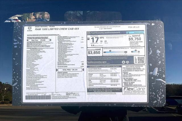 2026 Ram 1500 Limited Crew Cab 4x4 57 Box