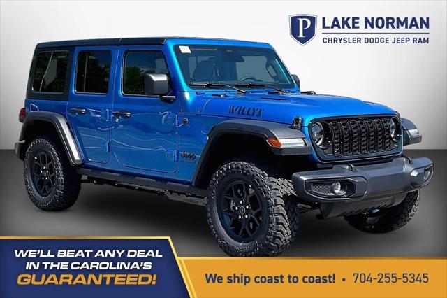 2026 Jeep Wrangler 4-Door Willys 4x4 for sale in Cornelius, NC