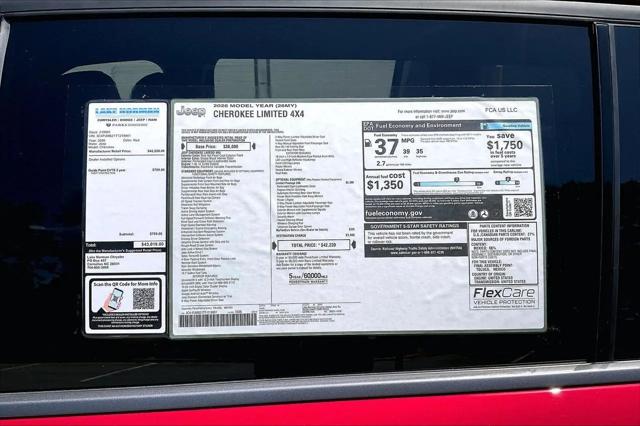 2026 Jeep Cherokee Limited 4x4