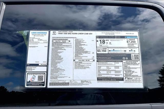 2026 Ram 1500 Big Horn Crew Cab 4x4 5'7" Box